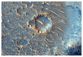 Steep Slopes of Yoro Crater
