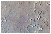 Chain of Collapse Pits Near Olympica Fossae
