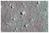 Expanded Secondary Craters in Arcadia Planitia
