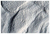 Ribbed Terrain on Crater Floor in Northern Plains
