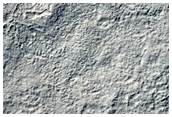Putative Chloride-Rich Deposits on Crater Rim
