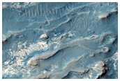 Western Arabia Terra Crater with Interior Layered Materials
