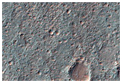 Contrast between Two Thermal Inertia Units in Ladon Valles Basin

