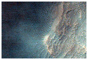 Valley in Northern Hellas Planitia
