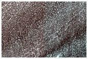 High-Latitude Exposure of North Polar Layered Deposits
