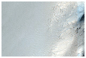 Mountain Peaks and Gullies in Western Valles Marineris
