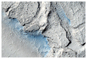 Uplifted Ridge in Central Elysium Planitia
