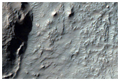 Bedrock Layers in Niesten Crater
