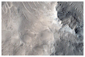 Central Peak of Large 40-Kilometer Diameter Crater
