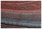 Exposure of North Polar Layered Deposits
