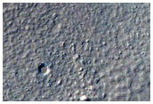 Degraded Crater and Ejecta
