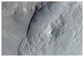 Dark-Toned Scarp in Lycus Sulci
