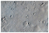 Crater in Amazonis Planitia

