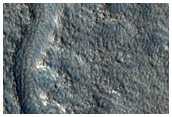 Small Channel in Lyot Crater
