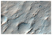 Possible Clay Deposit on Crater Floor

