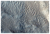 Landforms in Acheron Fossae Tectonic Region
