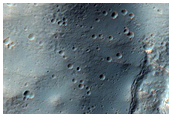 Possible Alluvial Fan Northeast of Hellas Planitia
