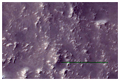 Grooves in East Arabia Terra
