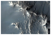 Smaller Crater on Floor of Sharonov Crater
