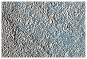 Rounded Deposits on Floor of Heart-Shaped Depression in North Arabia Terra
