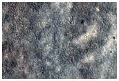 Two Circular Cracked Surfaces in Northeast Acidalia Planitia
