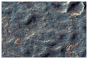 Channels Northwest of Hale Crater
