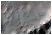 Hale Crater Ejecta
