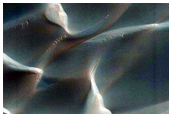 North Polar Scarp and Dunes

