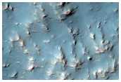 Landslide in Crater North of Hellas Planitia
