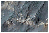 Hills on Floor of Ius Chasma
