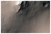 Martz Crater Central Uplift
