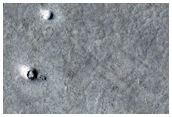 Northern Edge of Medusae Fossae Formation in Southwestern Elysium Planitia
