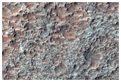 Rocky Material on Crater Floor
