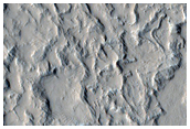 Scarp Contact in Amazonis Planitia
