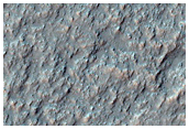 Ridge and Butte-Forming Material in CTX Image