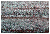 Exposure of North Polar Layered Deposits
