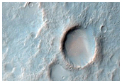 Terrain with Valleys West of Newcomb Crater