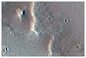 Volcanic Vents and Flows in Eastern Amazonis Planitia
