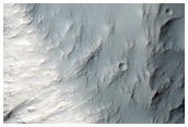 Impact Craters Exposing Bedrock
