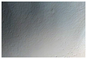 Crater in Daedalia Planum
