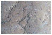 Crater in Amazonis Planitia
