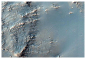 Terrain Sample Near Huygens Crater Rim
