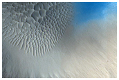 Crater within Pasteur Crater in Arabia Terra
