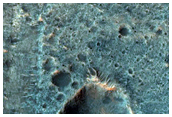 Crater Retaining Unit and Dunes on Crater Ejecta on Floor of Mutch Crater
