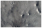 Fan Material and Sediments in Eddie Crater
