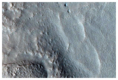 Exposed Layers in Crater Wall
