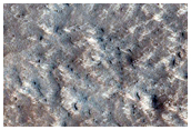 Collapse Pits Near Summit of Olympus Mons

