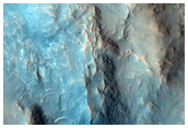Crater Wall in Arabia Terra
