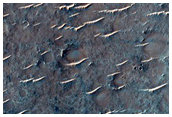 Landforms North of Huygens Crater
