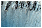 Monitor Steep Crater Slope in Isidis Planitia
